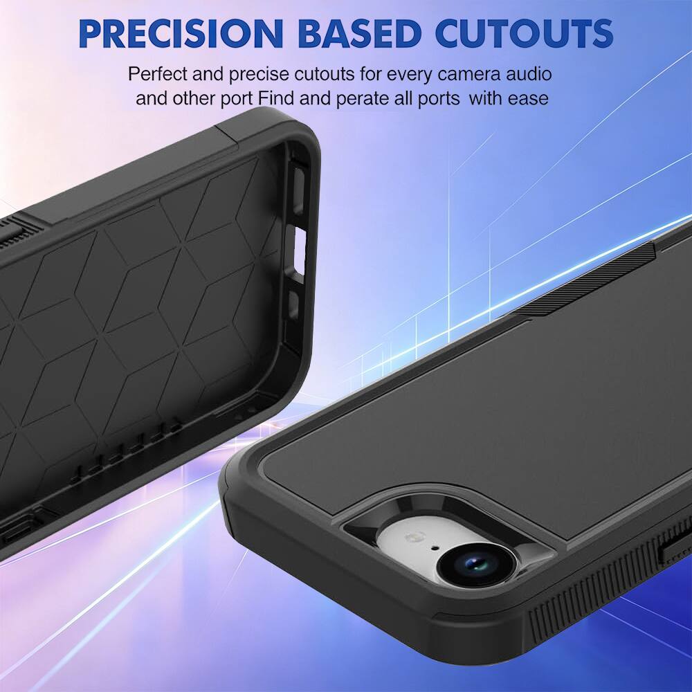 PRECISION BASED CUTOUTS  
Perfect and precise cutouts for every camera, audio, and other port. Find and operate all ports with ease.