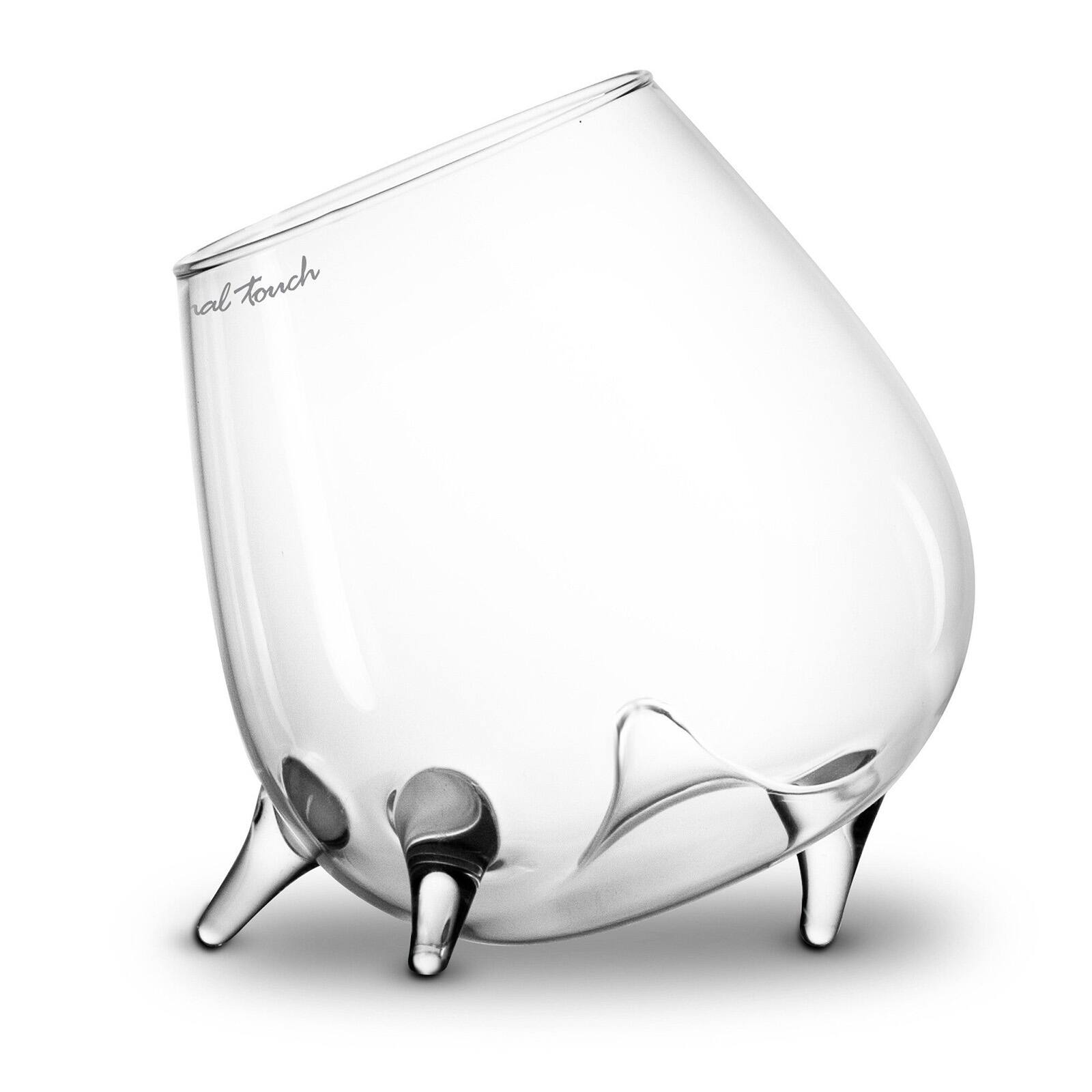 Alt View 4. Final Touch - Relax Cognac Glasses, Set of 2 - Clear.