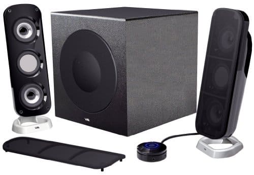 Cyber Acoustics - CA-3908 2.1 Speaker System - Black