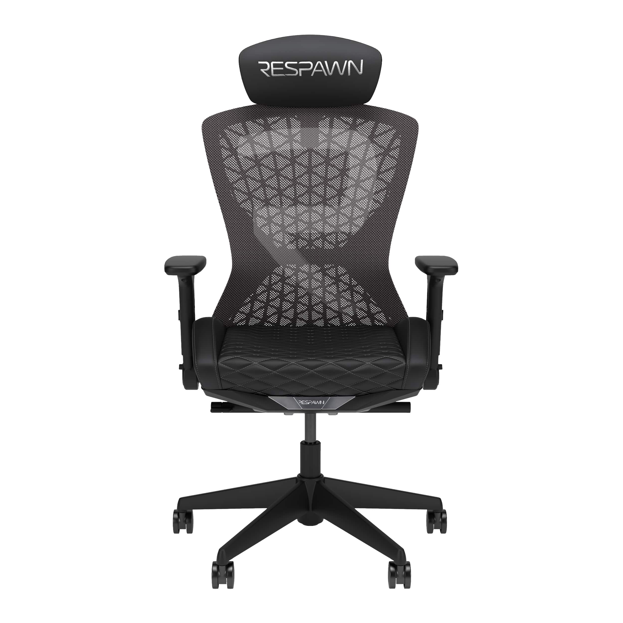 Respawn Products - RESPAWN SPIRE Ergonomic Mesh Office Gaming Chair - Home PC Computer Desk Gaming Chair - Stealth - Black