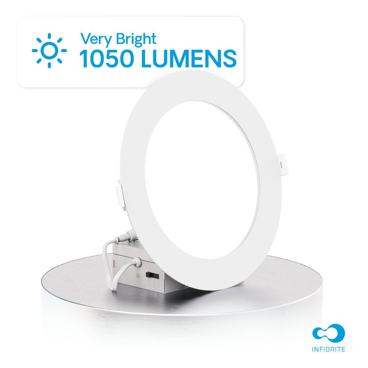 Very Bright 1050 LUMENS

INFIBRITE