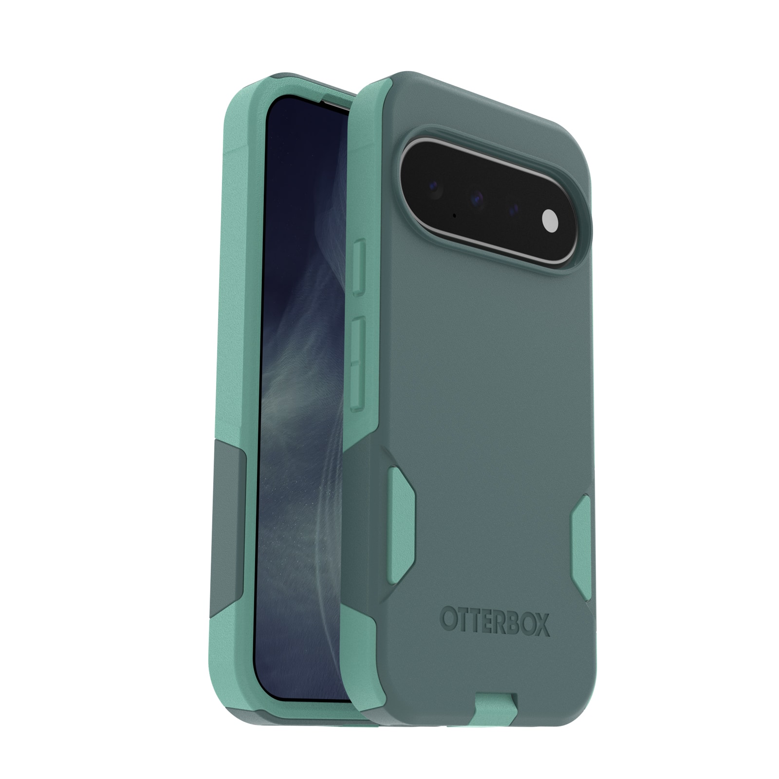 OtterBox - Google Pixel 11 & Pixel 11 Pro (Only) Commuter Series Case with Magnets - Thin & Protective - Impact Absorbing - Sea Greens