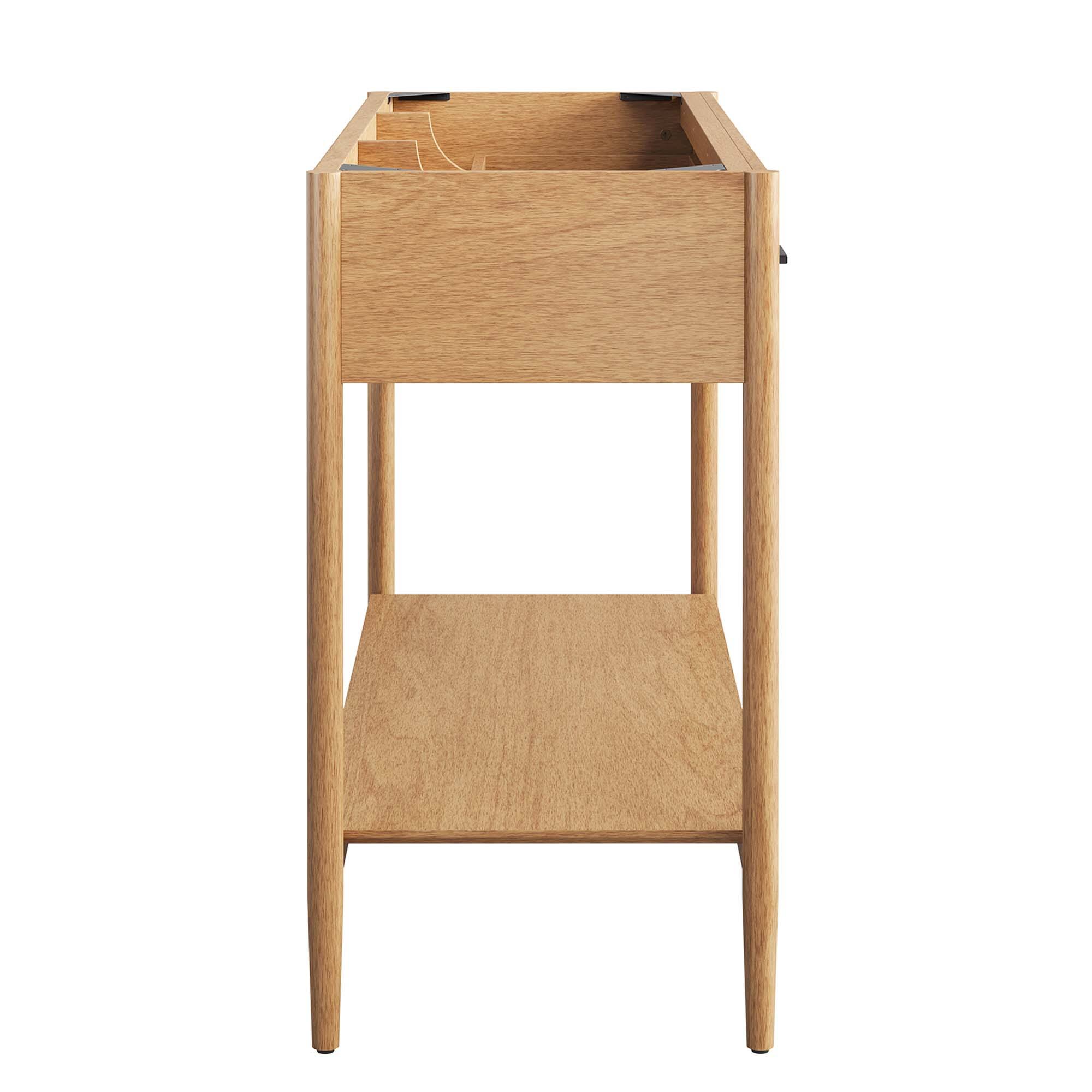 Alt View 1. Modway - Zaire Bathroom Cabinet Basin Not Included by Modway - Natural.