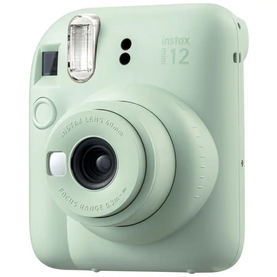 Fujifilm Instax Mini 12 Instant Film Camera with Instant Film Mint ...