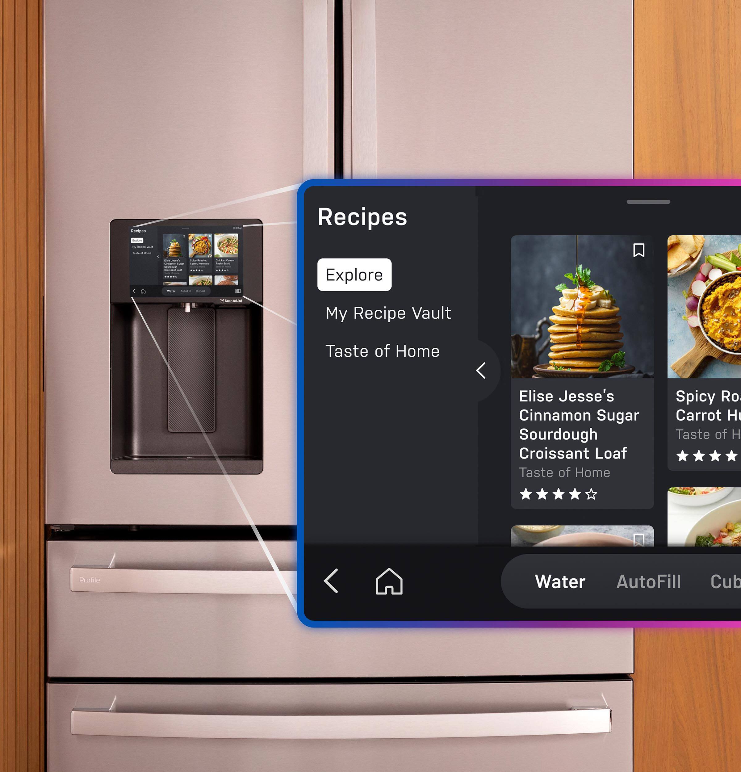 - Recipes
  - Explore
  - My Recipe Vault
  - Taste of Home
    - Elise Jesse's Cinnamon Sugar Sourdough Croissant Loaf
    - Spicy Roasted Carrot Hummus
- Profile
- Water
- AutoFill
- Cube