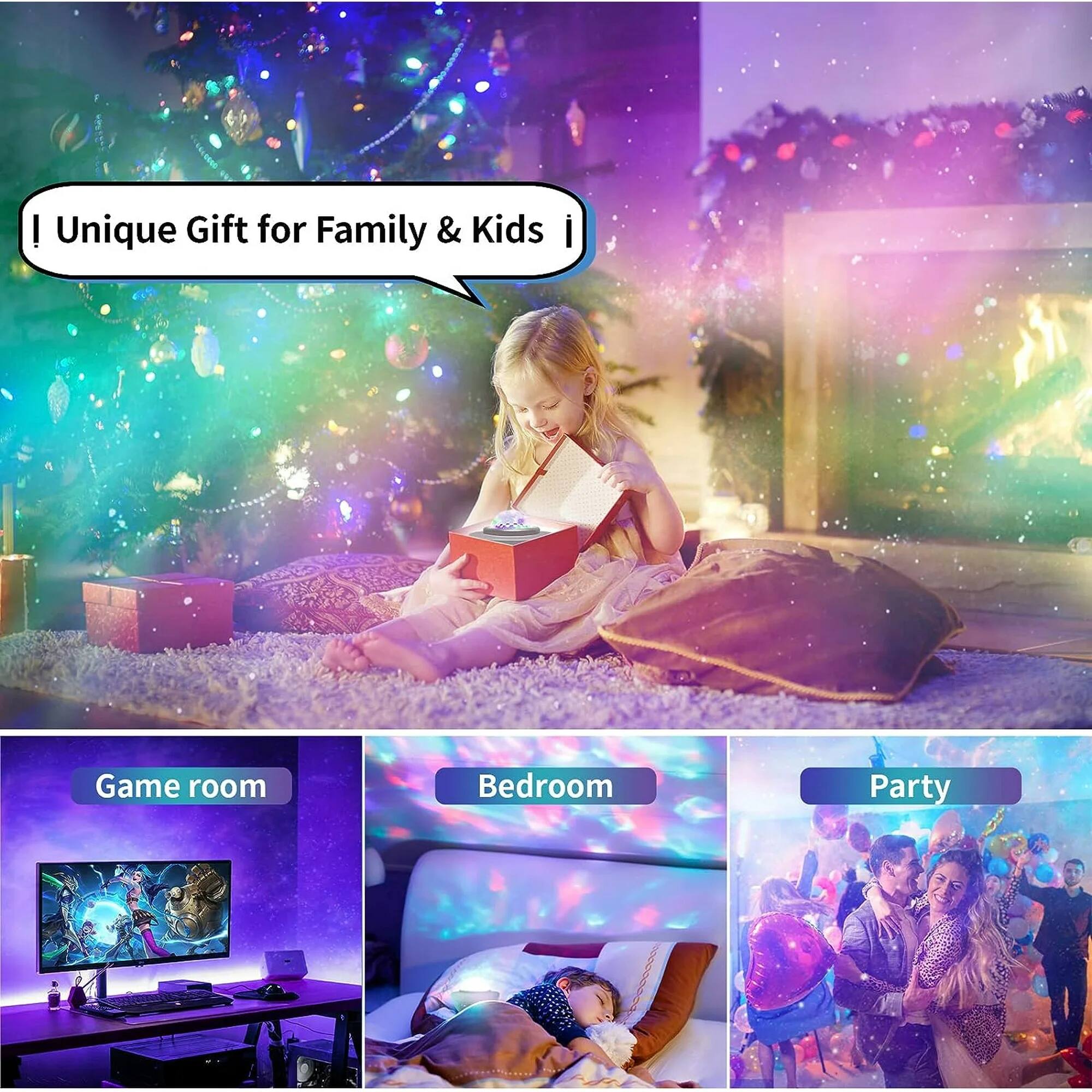 Unique Gift for Family & Kids

Game room

Bedroom

Party