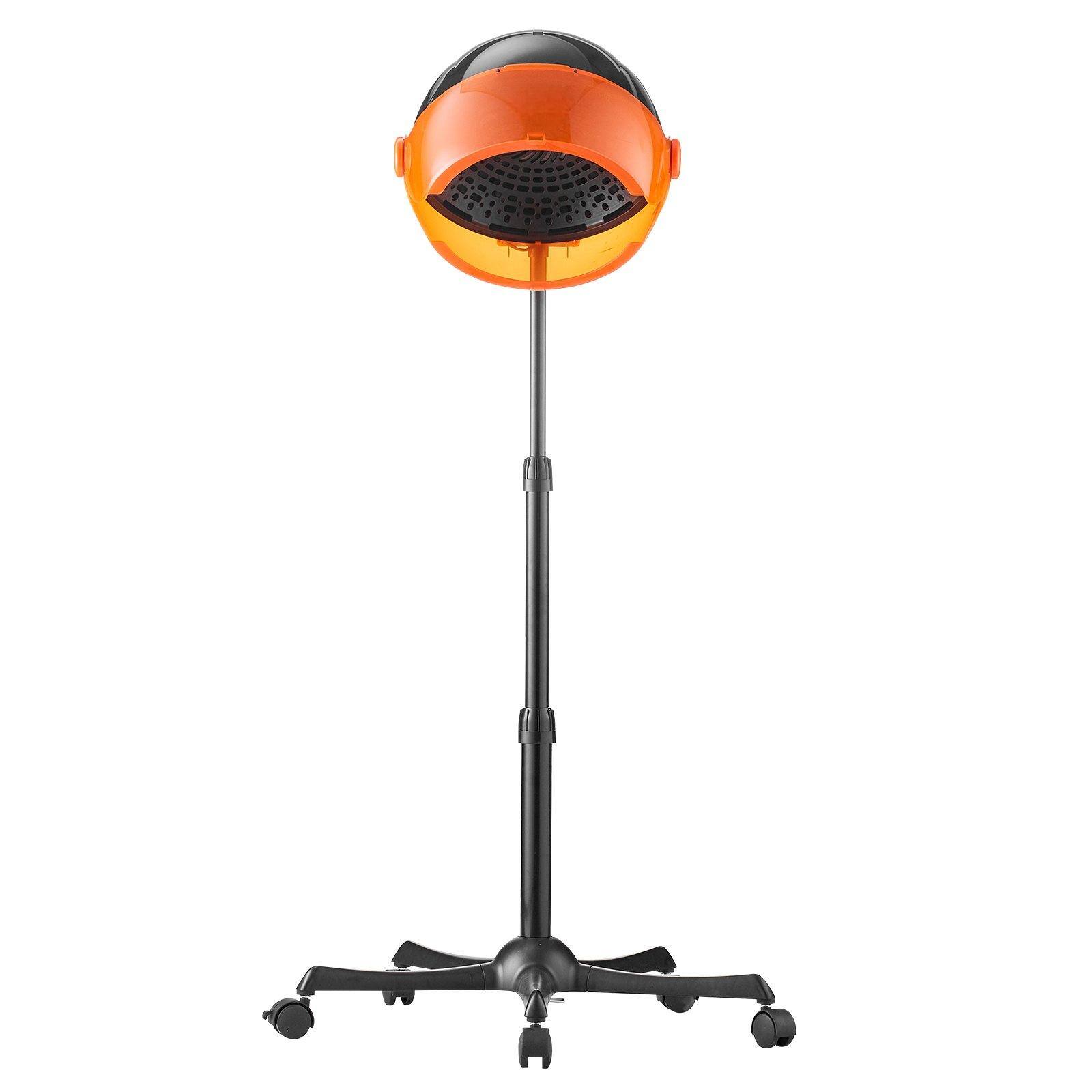 Alt View 9. Glintex - Ionic Hooded Dryer 1875W Professional Bonnet with Timer, 3 Heat Levels, Speed Control, Rolling Stand for Salon Home.