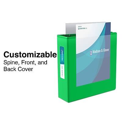 2033 QUARTER I Customizable Spine, Front, and Back Cover Madison & Glover M&G