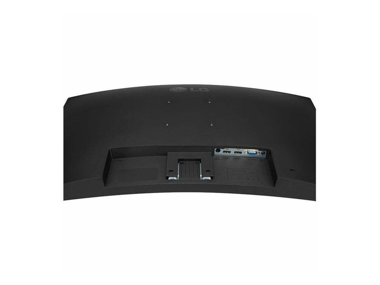 Alt View 4. LG - LG 32BR50C-B 32" Full HD Curved Monitor - Matte Black - FreeSync - HDMI/VGA - Black.