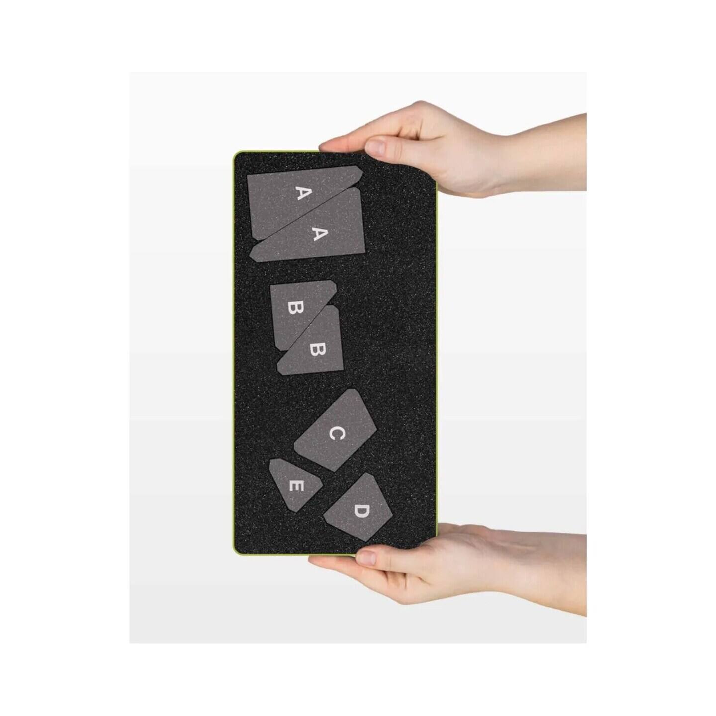 Alt View 2. AccuQuilt - GO! Priscilla Stripe-6 Finished Die - Multicolor.