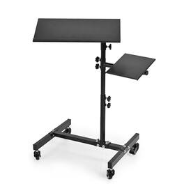 Dardoo - Racing Wheel Stand with Keyboard Mouse Tray Adjustable 360° Fit for Logitech, for Thrustmaster, for Fanatec - Black
