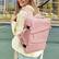 Alt View 3. Circus Cirle - Circus Cirle Easy-Carry Durable Adventure Backpack - Pink.
