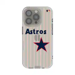 Keyscaper - MLB - Houston Astros Cooperstown iPhone Clear Case - 14 - Multicolor