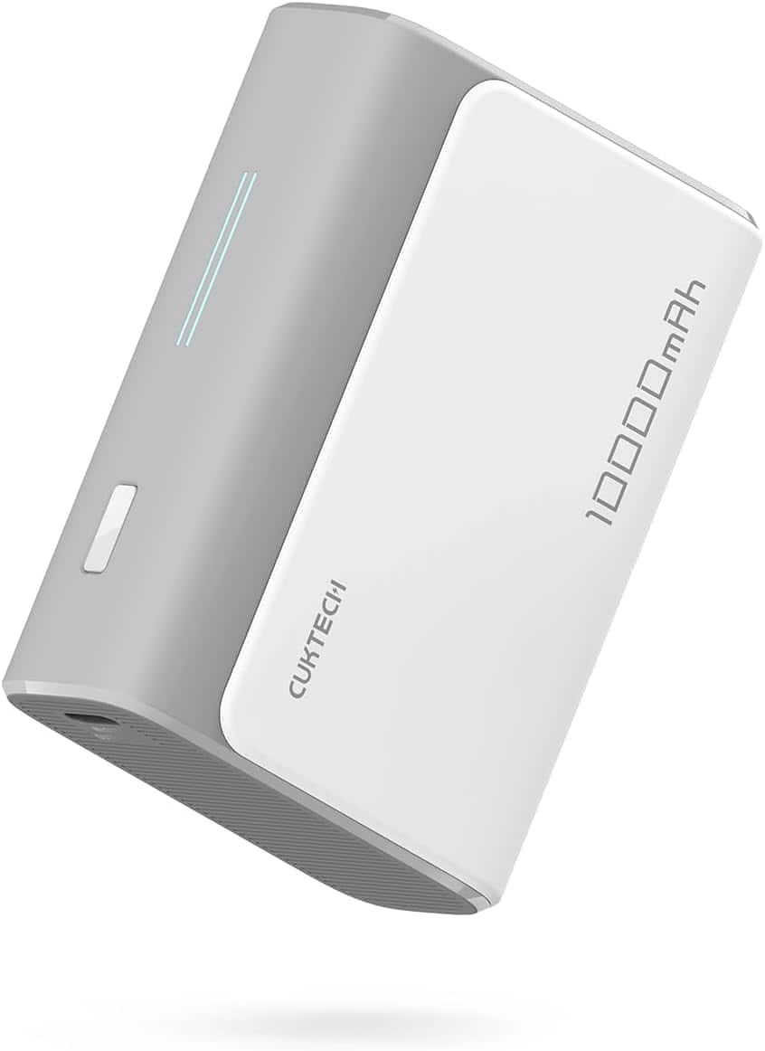 CUKTECH - 30W Mini Power Bank, 10000mAh Portable Charger PD3.0 Fast Charging, Dual-Charging Ports Battery Pack