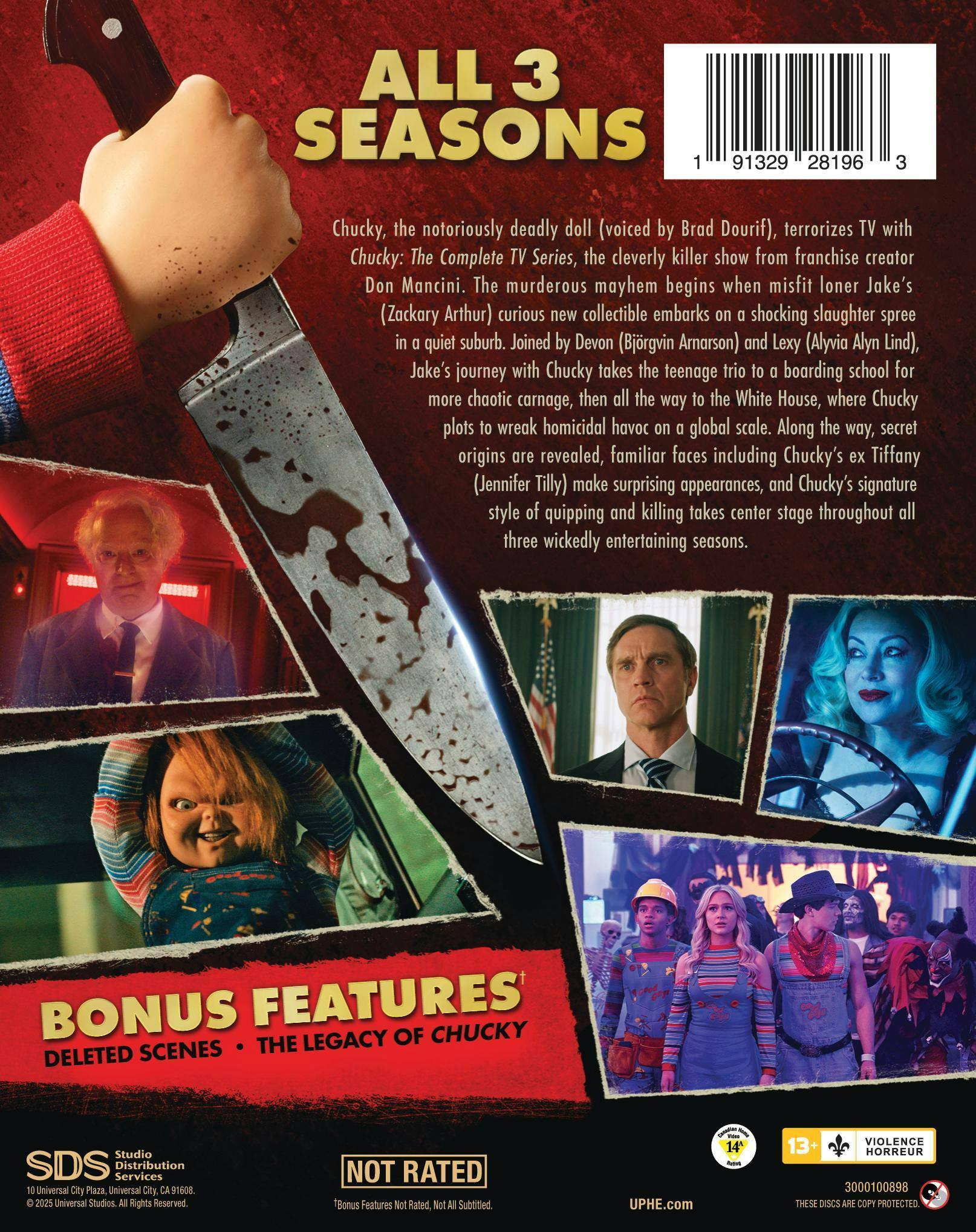Back. Chucky: The Complete Series [Blu-ray].