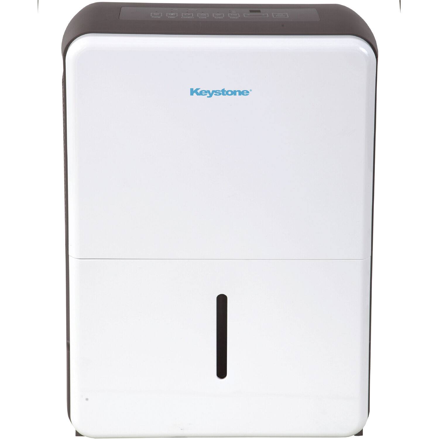 Alt View 11. Keystone - 22-pint Dehumidifier - White.