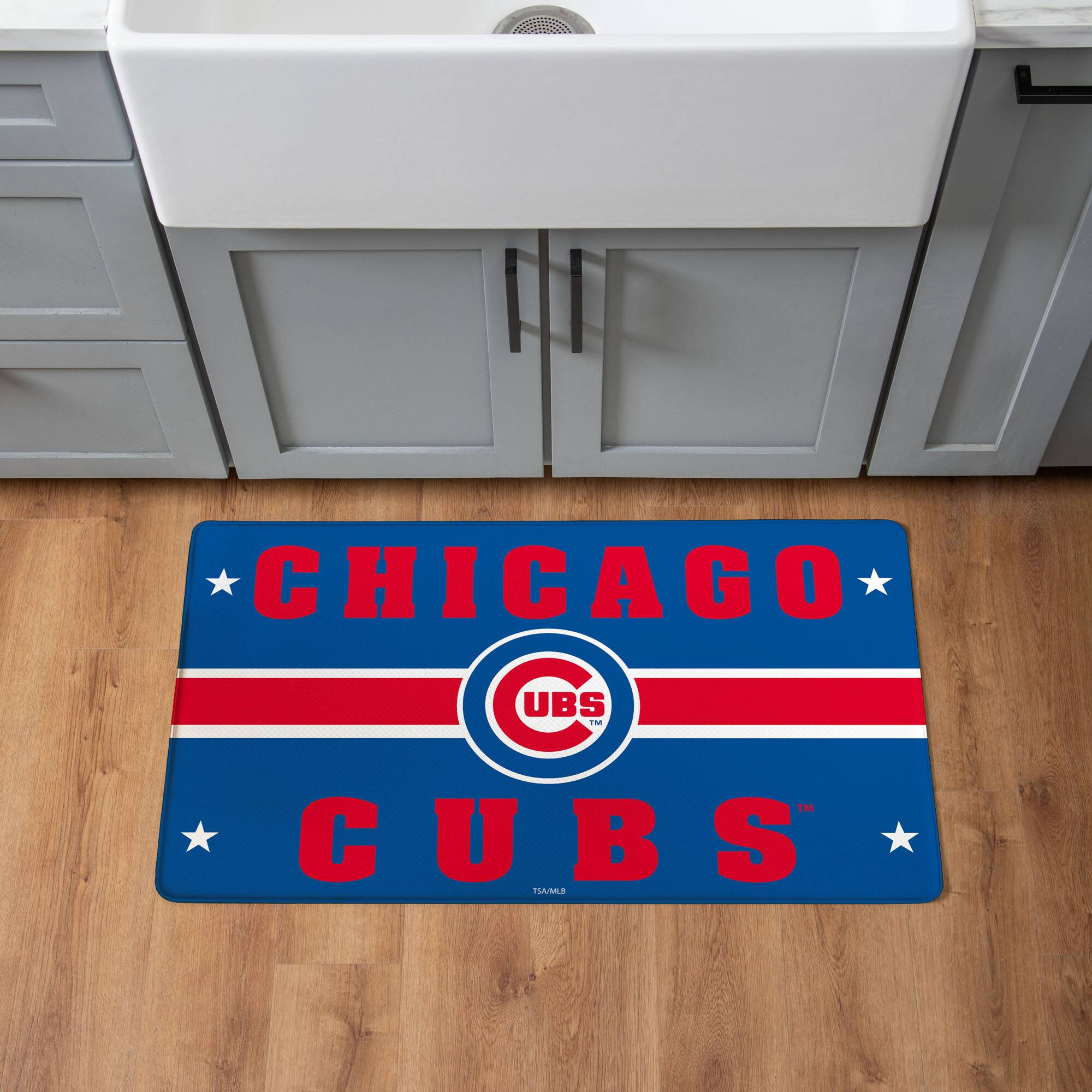 Evergreen Enterprises - Chicago Cubs 18" x 30" Anti-Fatigue Comfort Indoor Mat - Multicolor