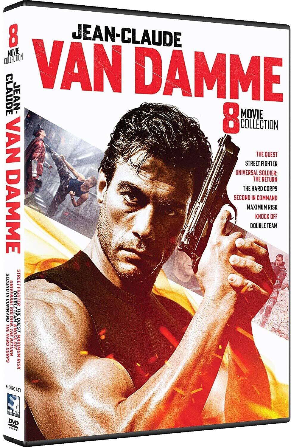 Alt View 1. Jean-Claude Van Damme Collection: 8-Movie Collection   - DVD.