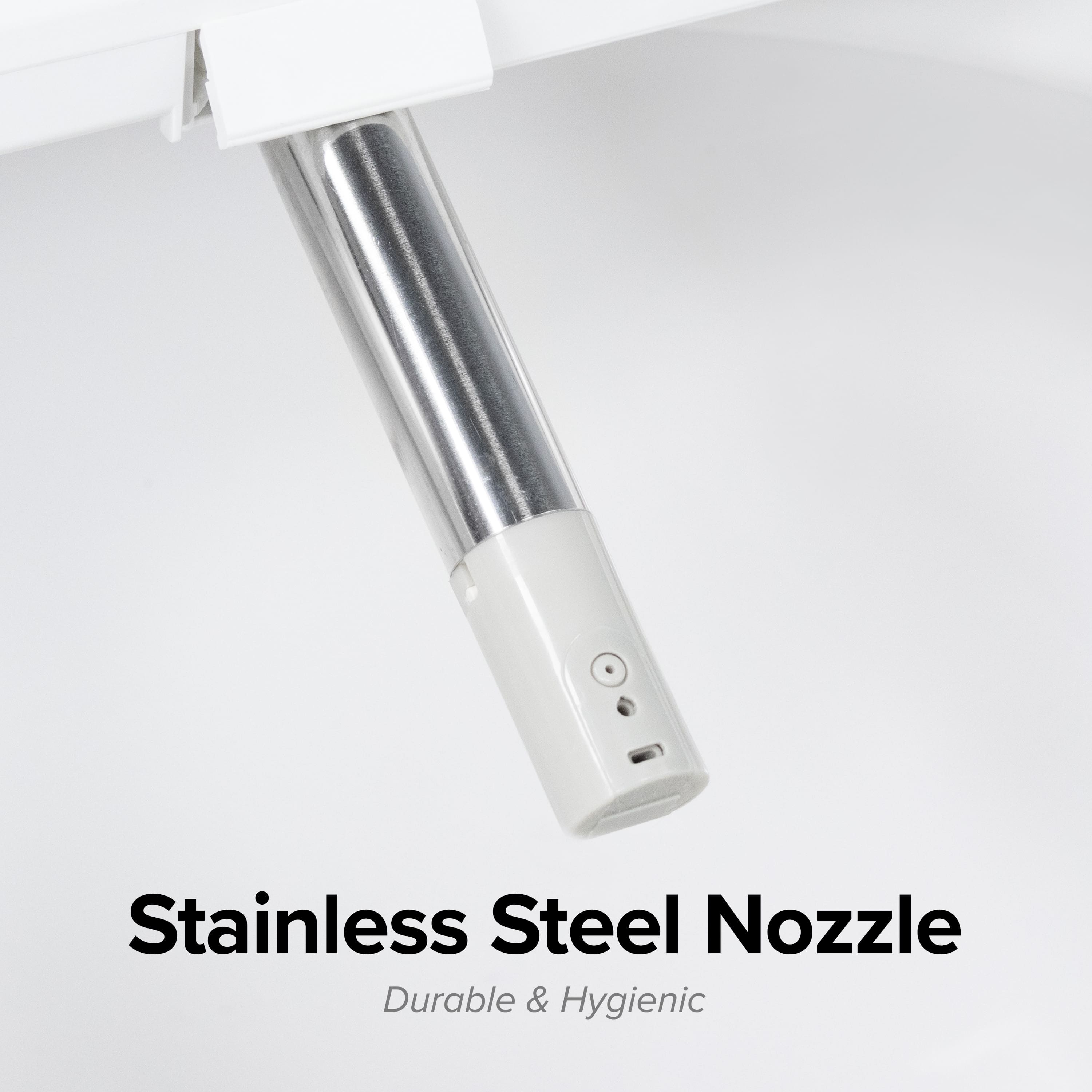 Stainless Steel Nozzle
Durable & Hygienic