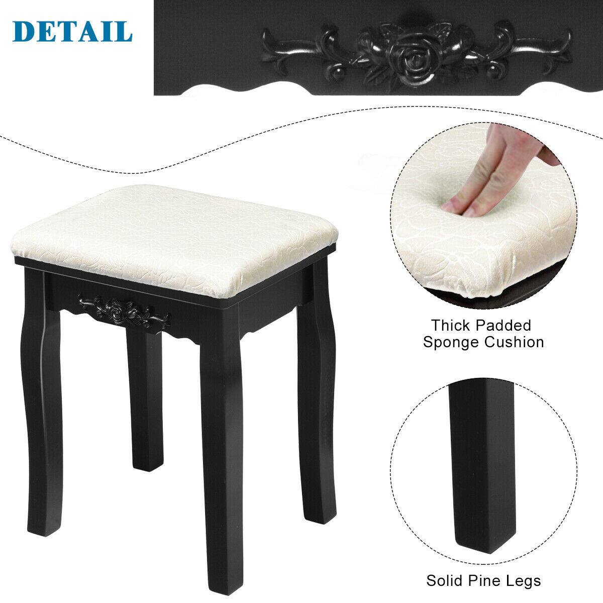 DETAIL

Thick Padded Sponge Cushion

Solid Pine Legs