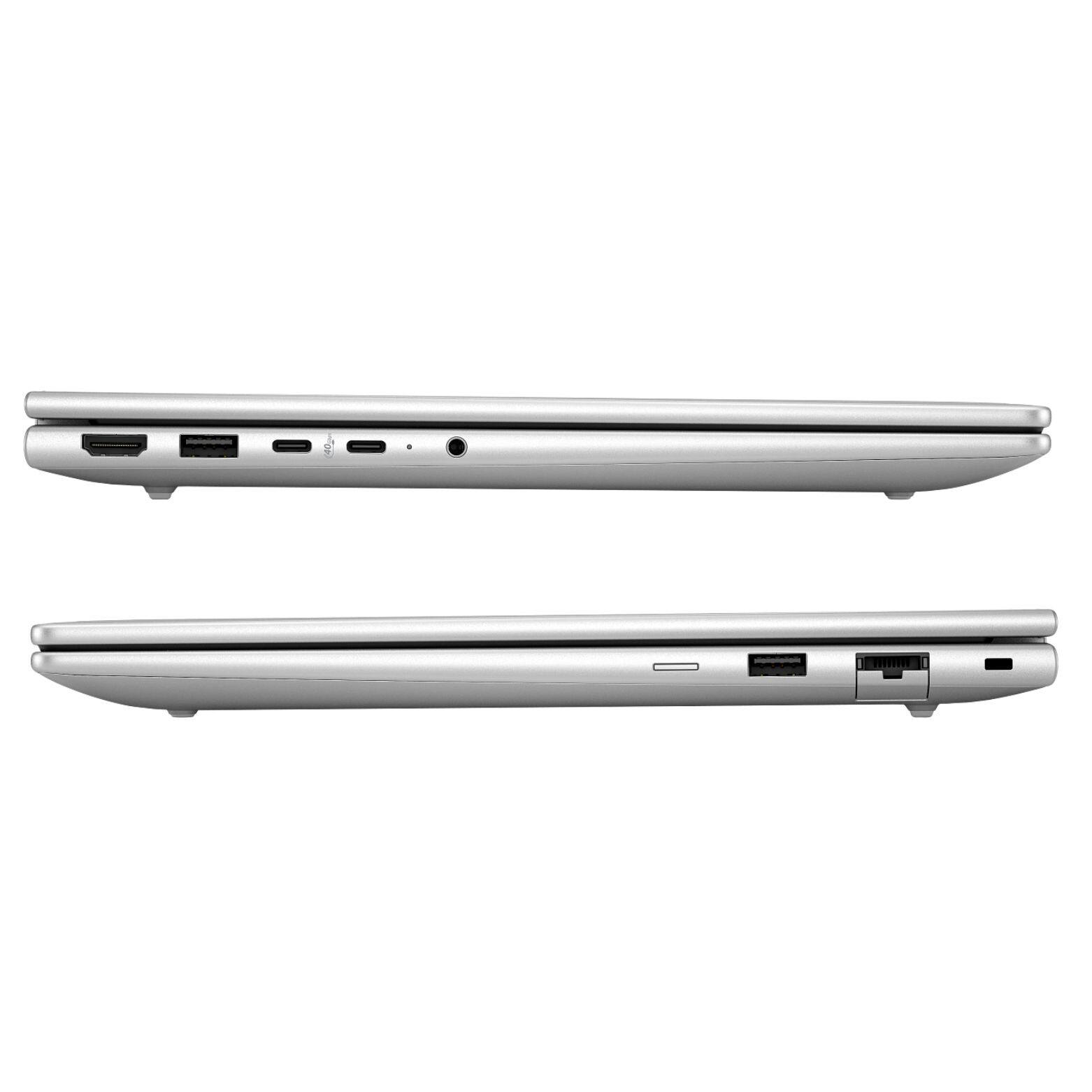 Alt View 5. HP - EliteBook 6 G1q 14.0" WUXGA Snapdragon X Plus X1P-42-100 up to 3.4 GHz 32GB RAM 512GB SSD Adreno X1-45 Windows 11 Pro - Silver.