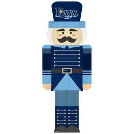 Fan Creations - Tampa Bay Rays 31'' Nutcracker Leaner - Multicolor