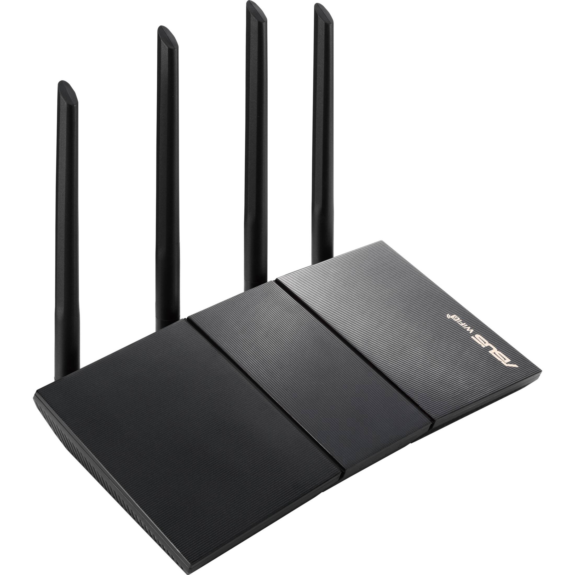Alt View 14. ASUS - AX1800 Dual Band Wi-Fi 6 Router - Black.