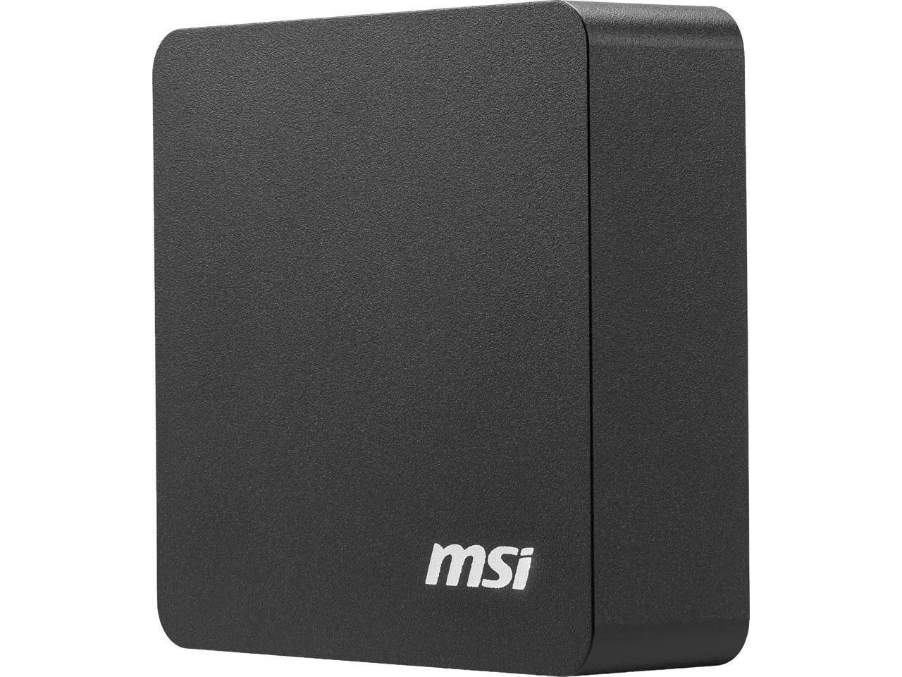 Alt View 7. MSI - MSI Cubi NUC AI+ 3MG-007BUS Black Barebone.