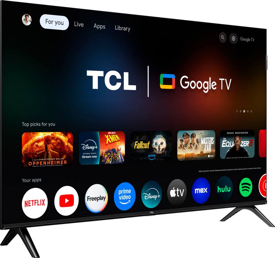 TCL QLED 32型 2K スマート 液晶テレビ 2025年製 Google TCL 32