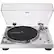 Front. Audio-Technica - Stereo Turntable - Silver.
