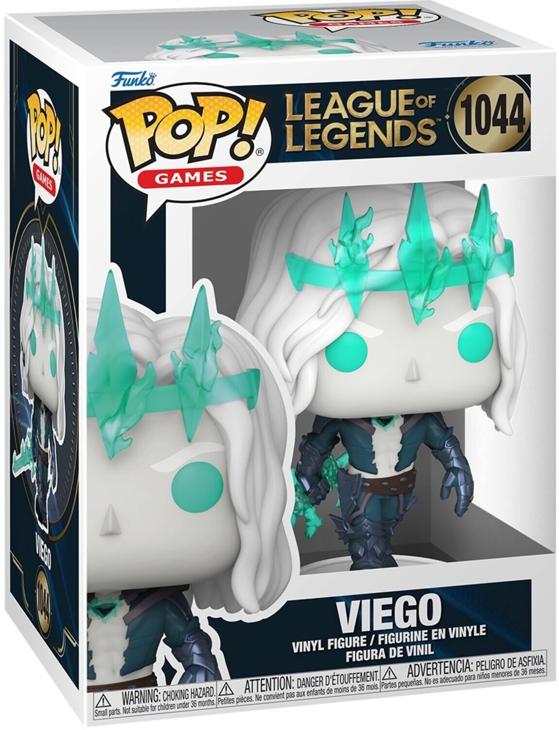FOOPY 27 y Funko LEAGUE OF 1 POP! LEGENDS 1044 GAMES

VESO VIEGO EN VINYLE FIGURE FIGURINE VINYL DE VINIL FIGURA DE ASFIXIA.
ADVERTENCIA: PELIGRO DE ASFIXIA.
ATTENTION: DANGER D'ÉTOUFFEMENT.
Partes pequeas. No es adecuado para niños menores de 36 meses.
CHOKING HAZARD.
WARNING: DANGER OF CHOKING HAZARD.
Petites pieces. Ne es suficiente para menores de 36 meses.
Small parts. Not suitable for children under 36 months.
