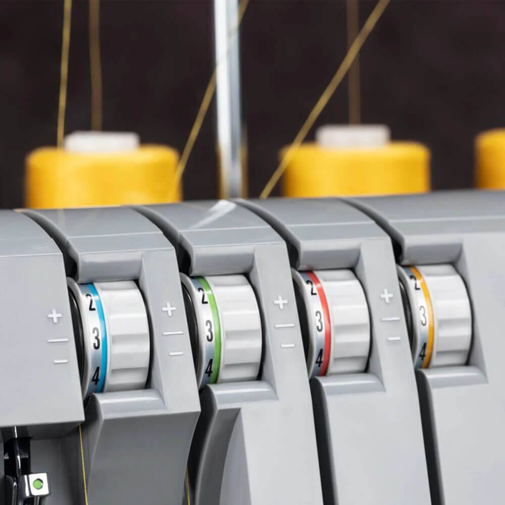 Alt View 1. Singer - Singer HD0400S  Heavy Duty Serger Sewing Machine - Gray.