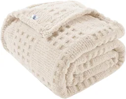 Waffle Beige XL Throw(50x70)