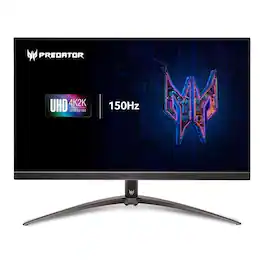 Acer - Refurbished Excellent - Predator XB283K V3 28" LCD Monitor 150Hz 3840x2160 UHD IPS 400Nit 1ms Response Time - Black