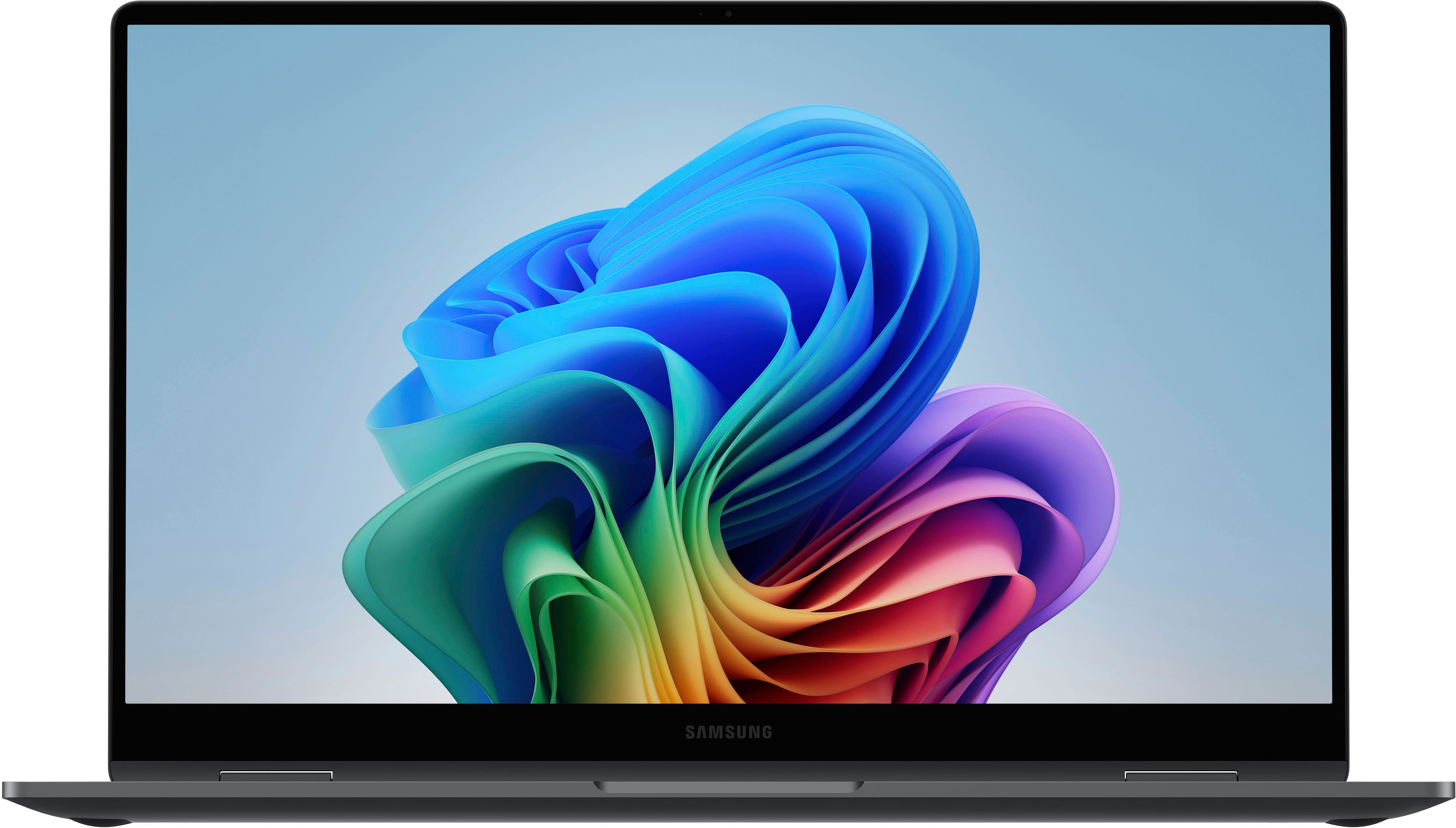 Alt View 25. Samsung - Galaxy Book5 360 - Copilot+ PC - 15.6" FHD AMOLED Touch-Screen Laptop - Intel Core Ultra 7 - 16GB Memory - 512GB SSD - Gray.