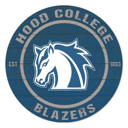 Jardine - Hood College Blazers 20" Indoor/Outdoor Team Color Circle Sign - Blue