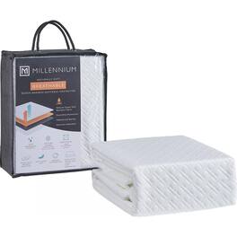 Ashly - Basic Full Mattress Protector - White