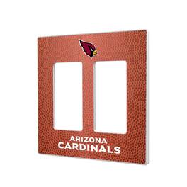 Keyscaper - Arizona Cardinals Football Design Double Rocker Light Switch Plate - Multicolor