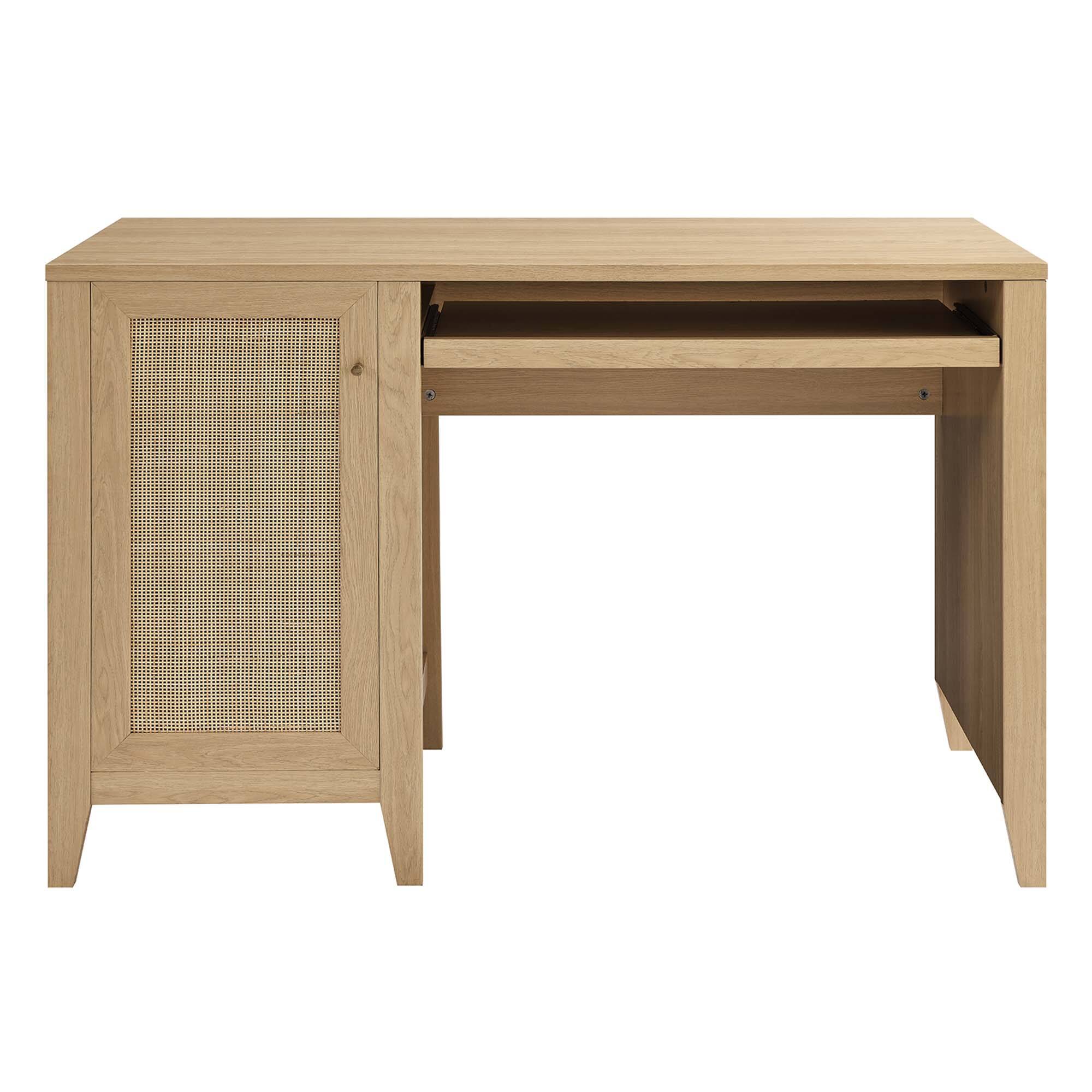 Alt View 2. Modway - Soma 47" Office Desk by Modway - Oak.