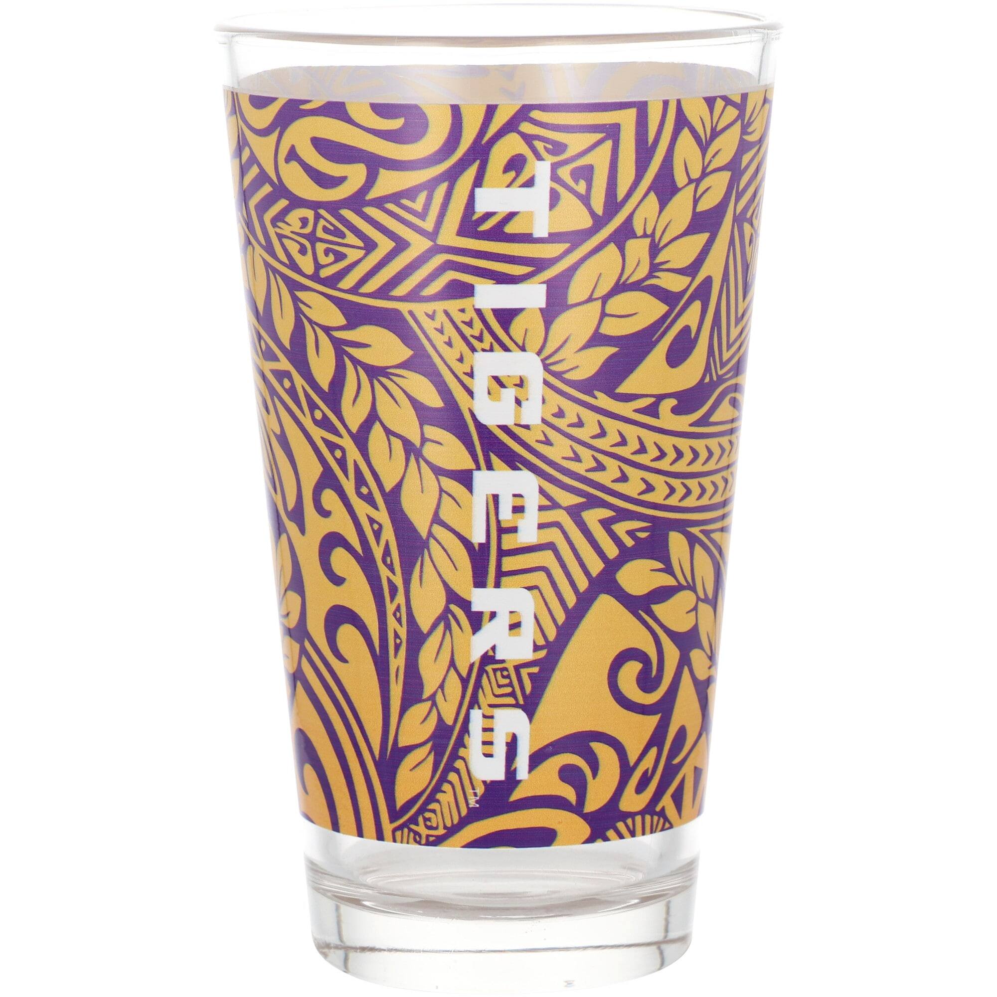 Alt View 1. Indigo Falls - LSU Tigers 16oz. Ohana Pint Glass - Multicolor.