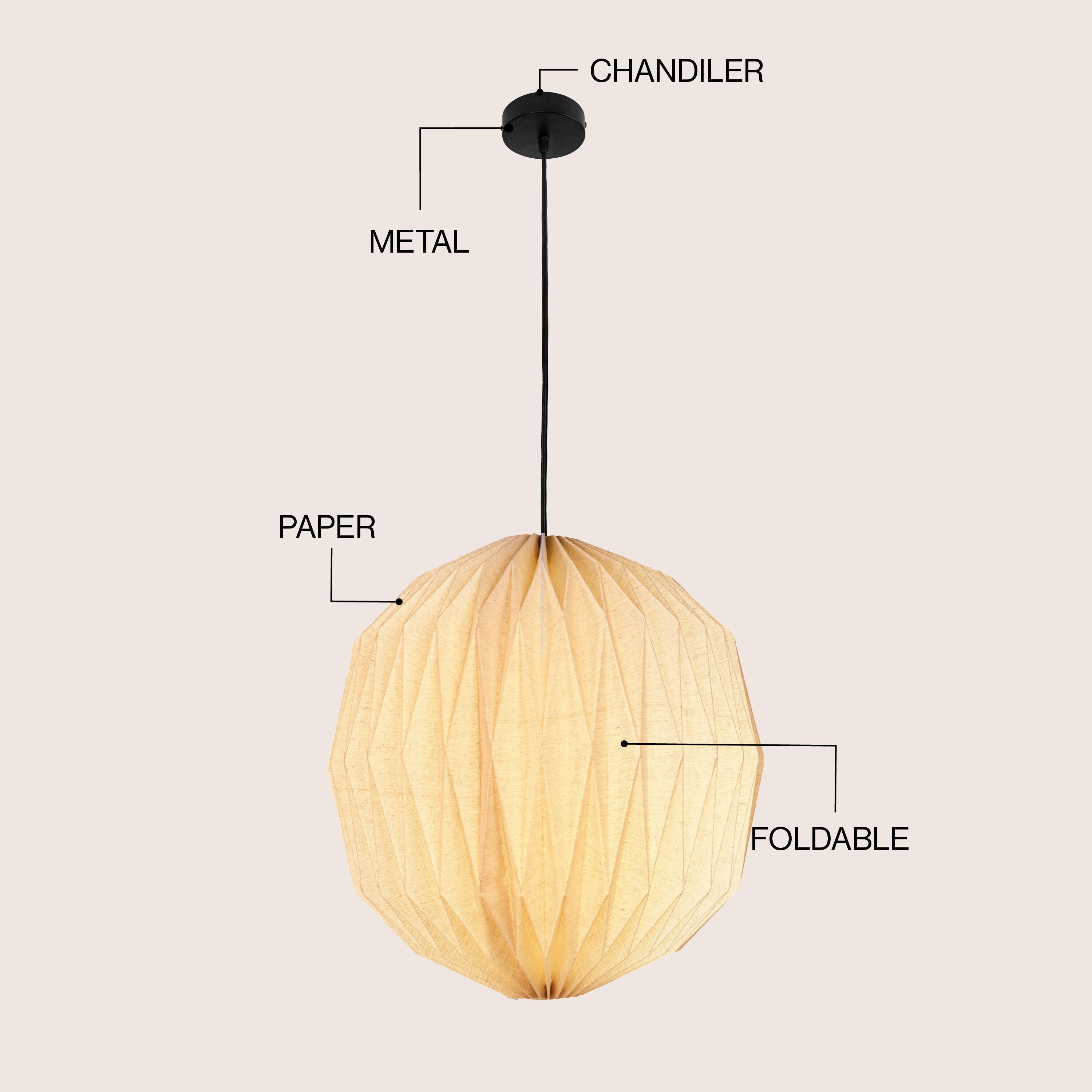 CHANDILER METAL PAPER FOLDABLE