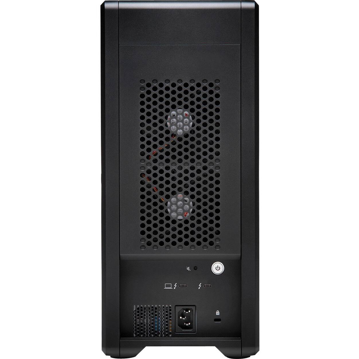 Alt View 2. Western Digital - SanDisk Professional G-RAID SHUTTLE 8 96TB - 8 x HDD Supported - 144 TB Supported HDD Capacity - 96 TB Installed HDD - Black.