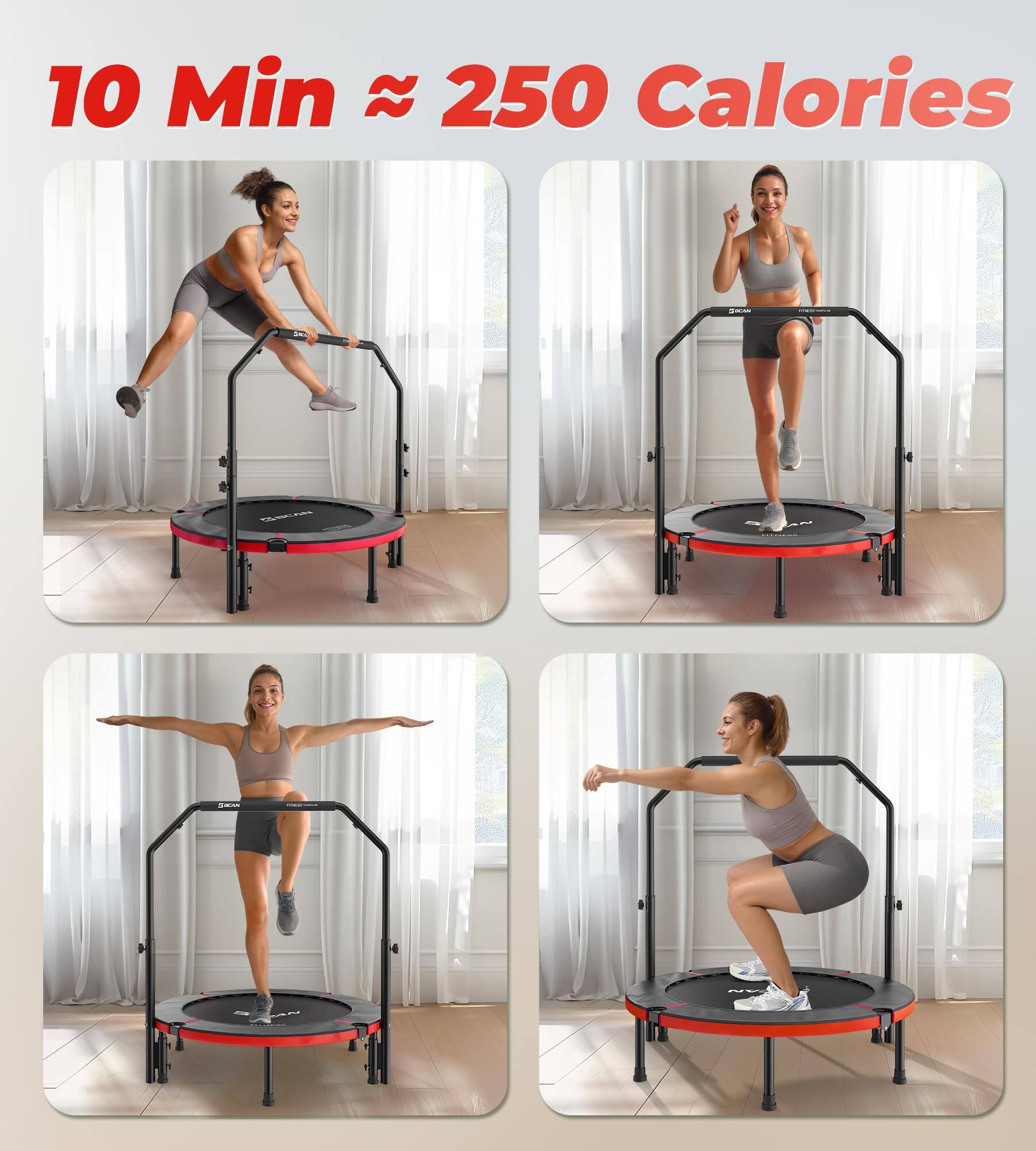 10 Min ≈ 250 Calories