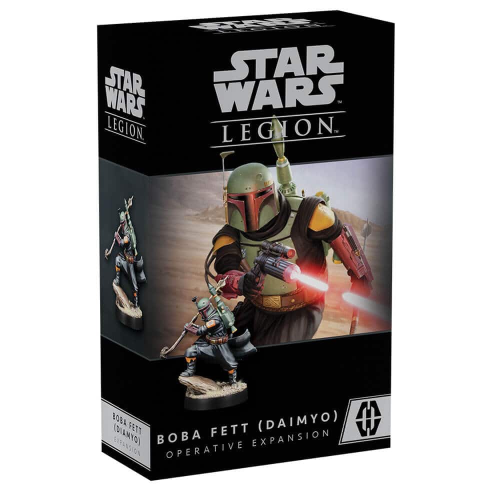 Asmodee - SWL104EN Star Wars Legion Boba Fett (Daimyo) Operative Expansion