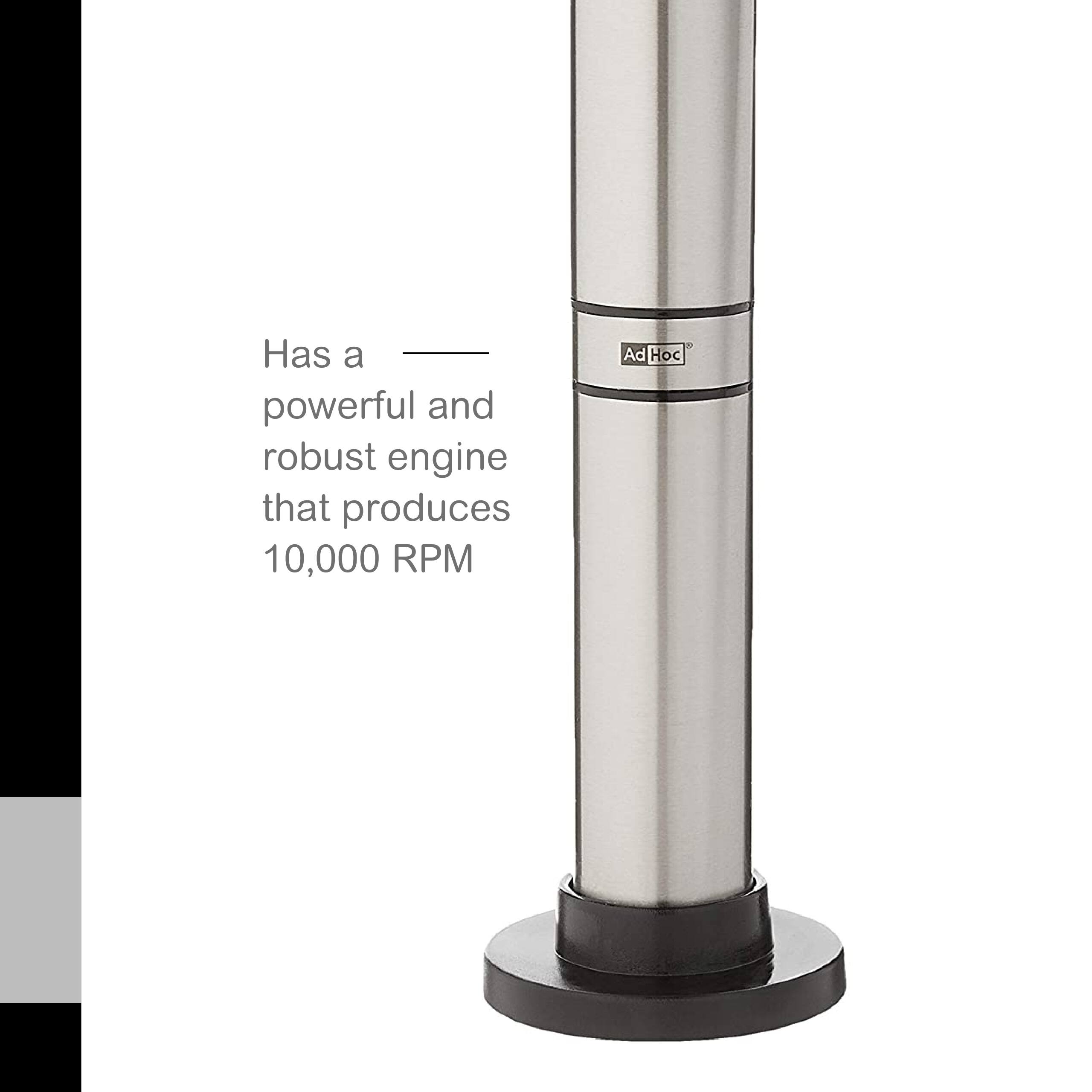 Has a powerful and robust engine that produces 10,000 RPM