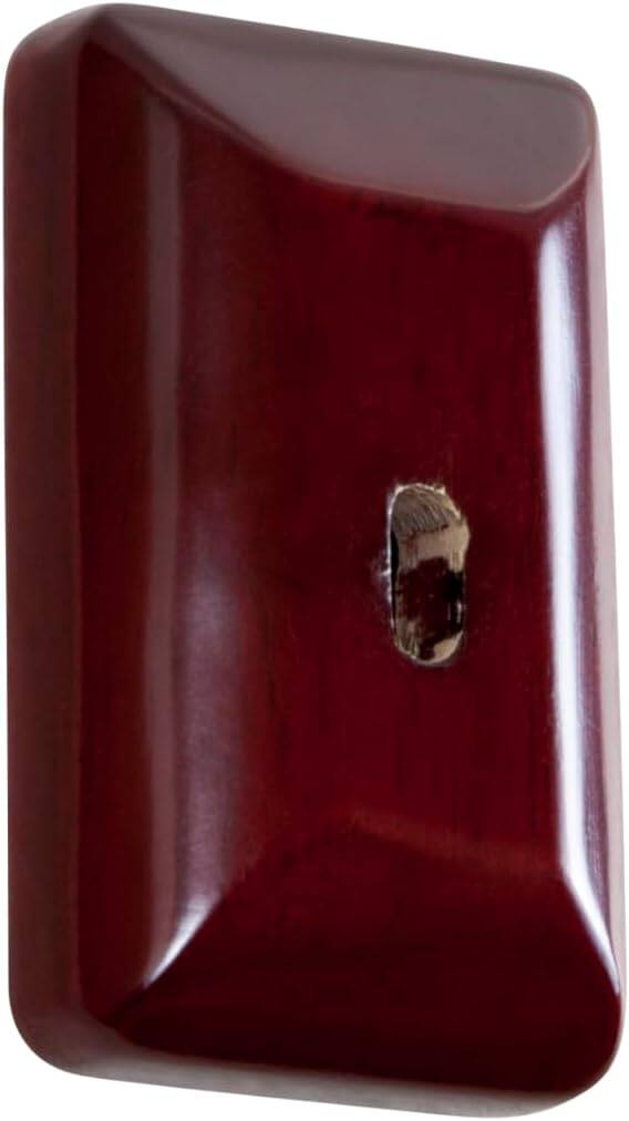Angle. Gator Frameworks - Wall Mounted Guitar Hanger with Mounting Plate, Fits Electric, Acoustic & Bass Guitar Neck with Rubberized Swivel Yoke - Cherry.