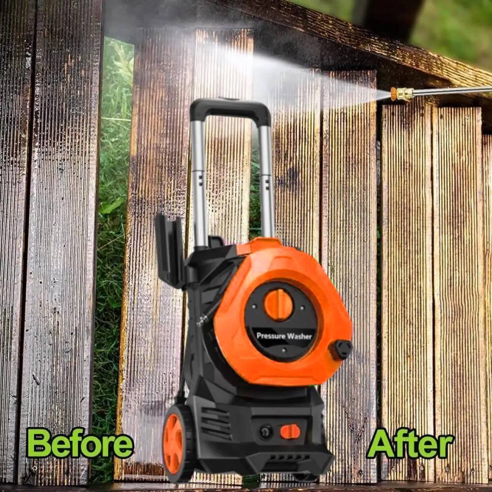 Pressure Washer Before After