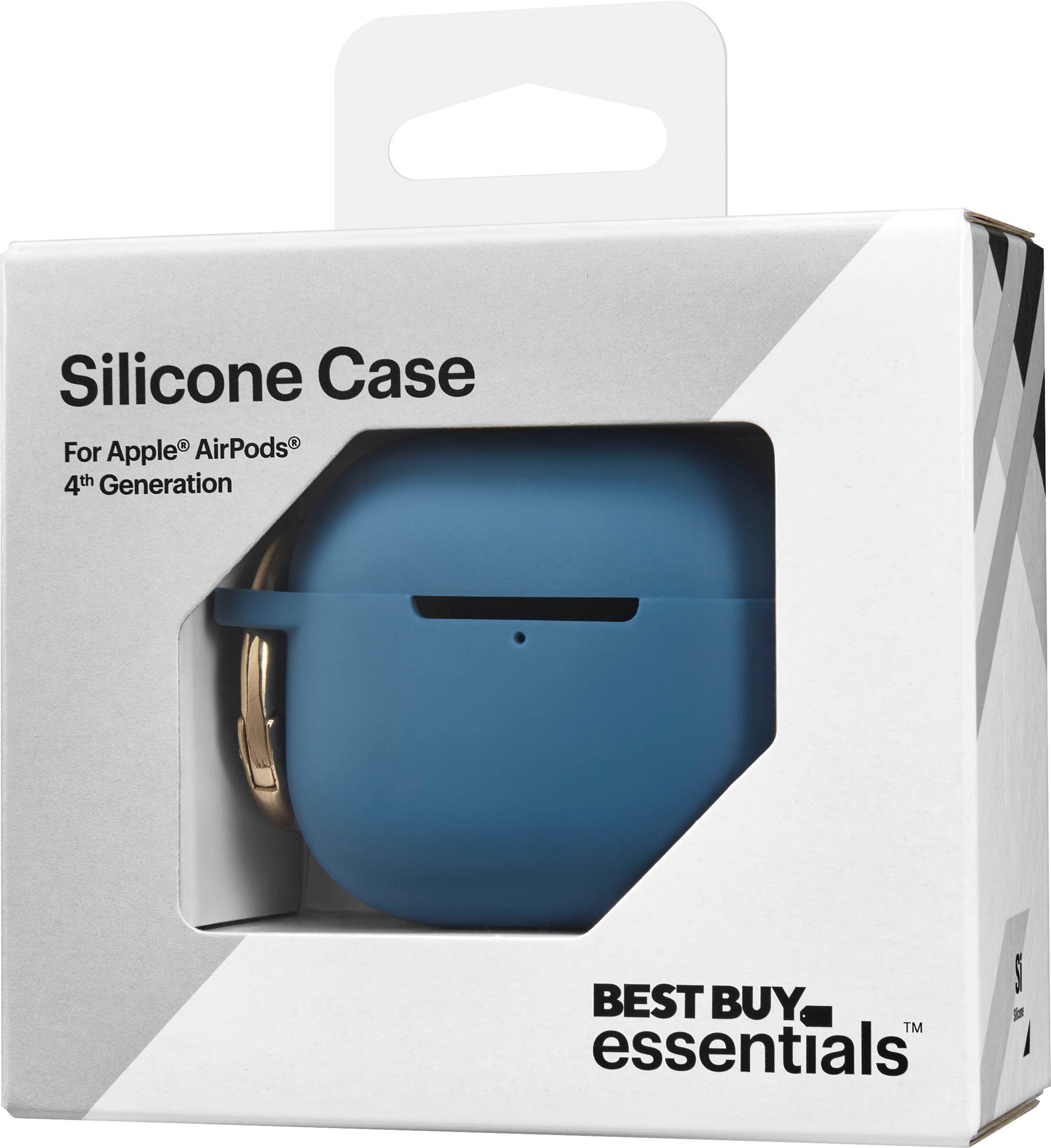 Silicone Case for Apple AirPods 4th Generation - Best Buy Essentials