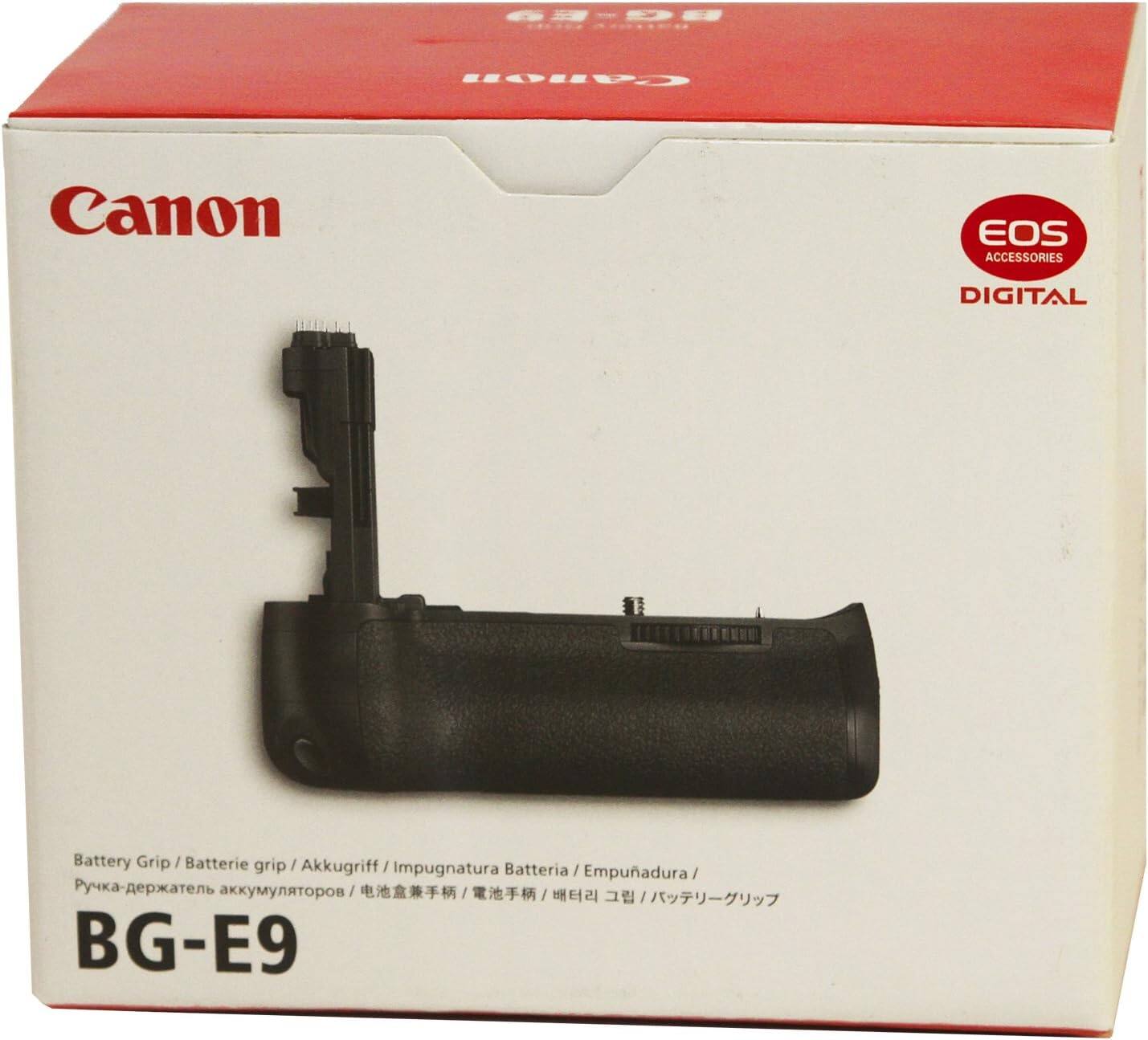 Canon EOS ACCESSORIES DIGITAL Battery Grip Batterie grip Akkugriff Impugnatura Batteria / Batteria/Empuadura/ - //   /   /  BG-E9