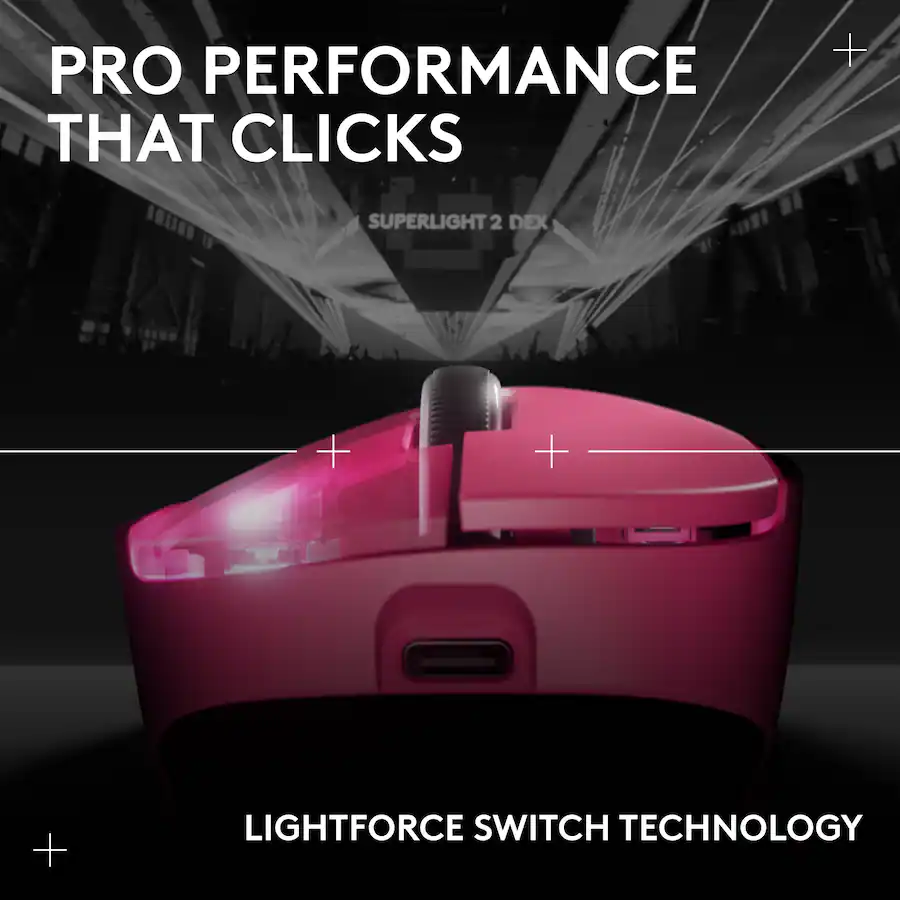 Logitech Model Number Rughtlight Logitech PRO X Superlight 2 DEX Lightweight Wireless Optical HERO 2 ...